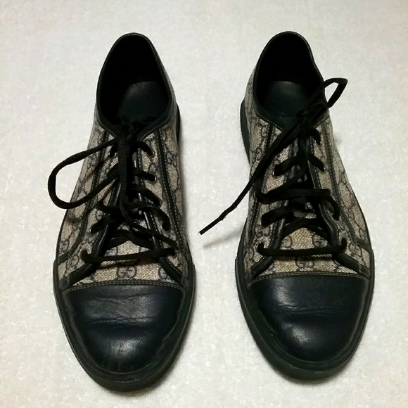Authentic Men's Gucci GG Sneakers - Picture 1 of 5